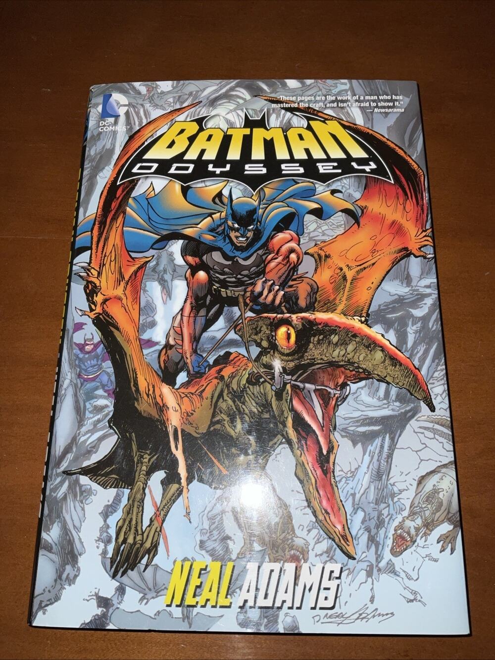 BATMAN ODYSSEY BY NEAL ADAMS DC 2012 SIGNED